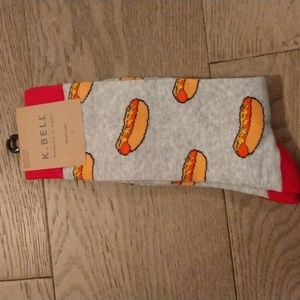 NWT hot dog socks